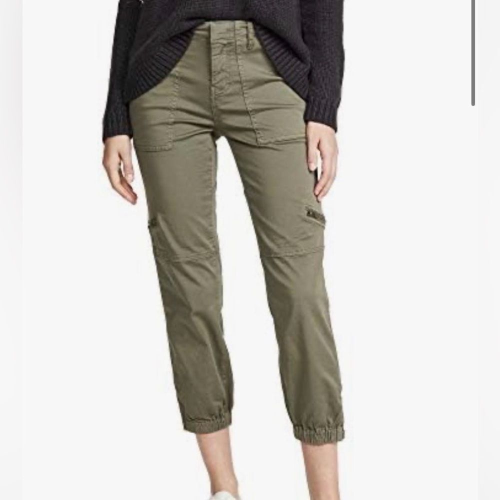 Joie | Women's Joie Aerial Fatigue Cropped Pants Army Green | Cargo pants NWT 6